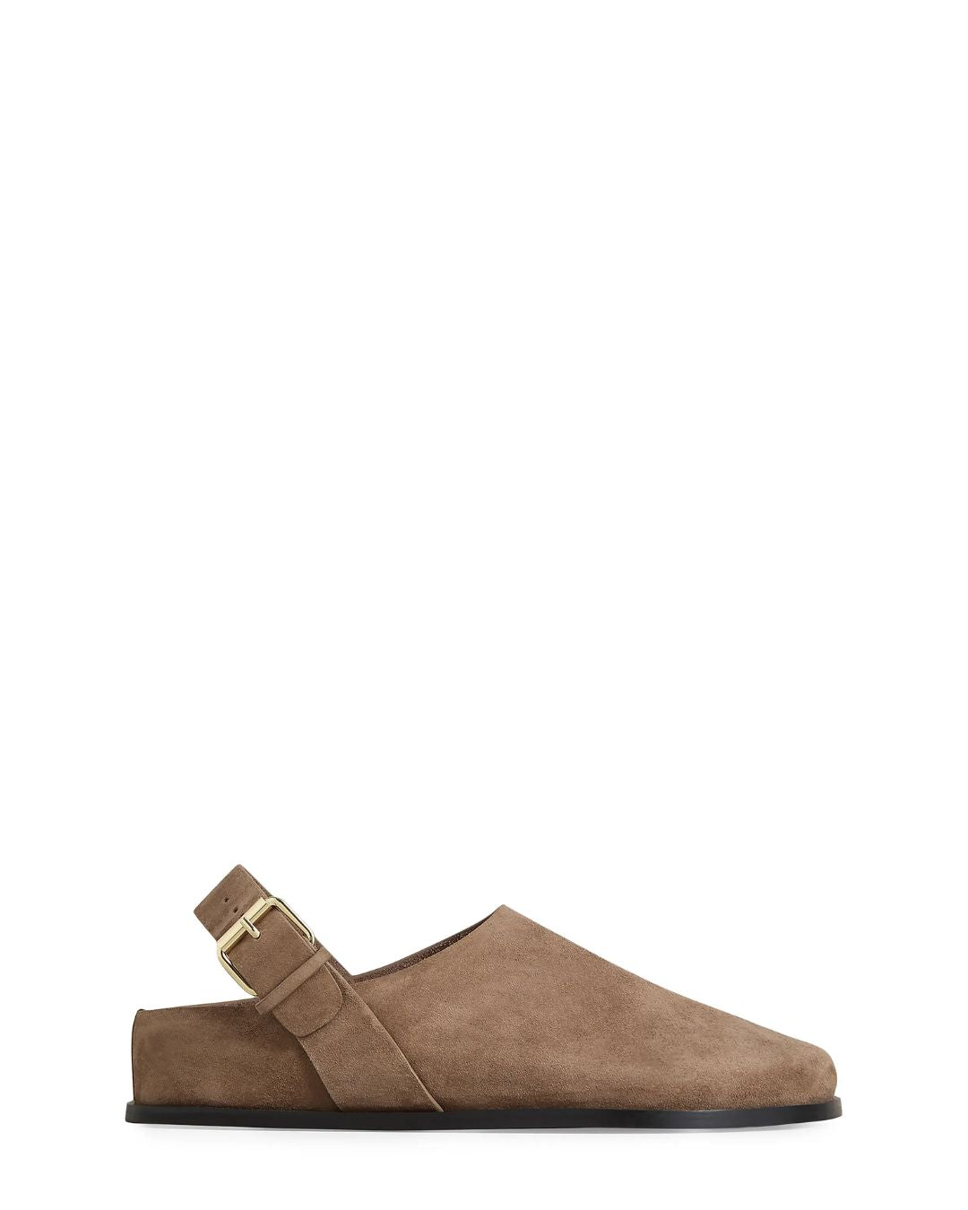 A.EMERY Louis Suede Clogs in Caribou Suede