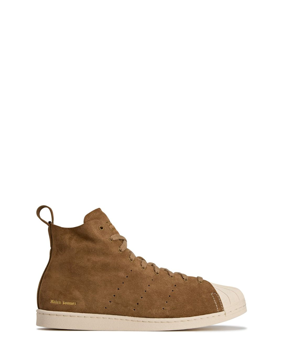 ADIDAS X WALES BONNER WB Superstar Hi Suede Sneakers in Tan