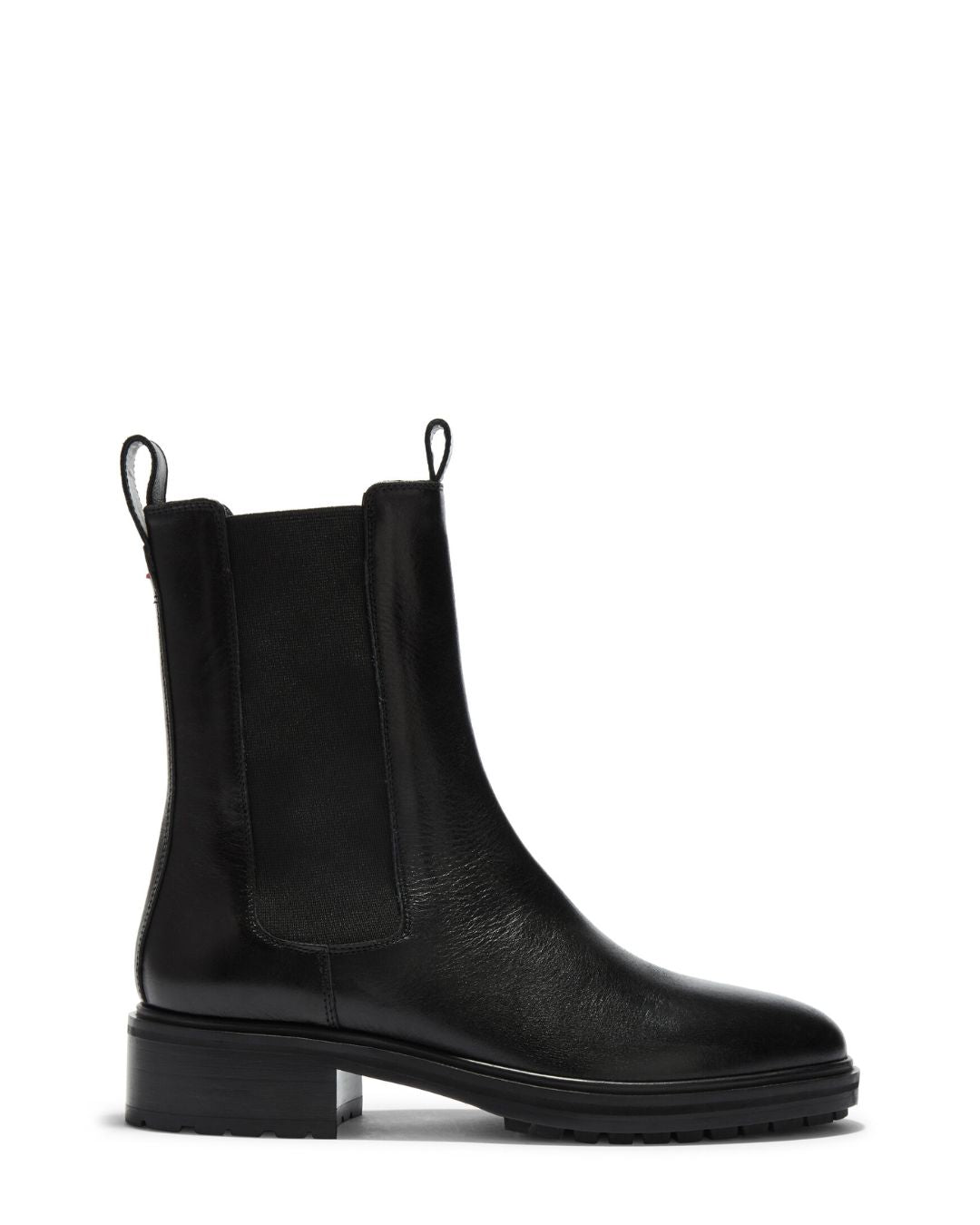 AEYDE Jack Leather Boots in Black