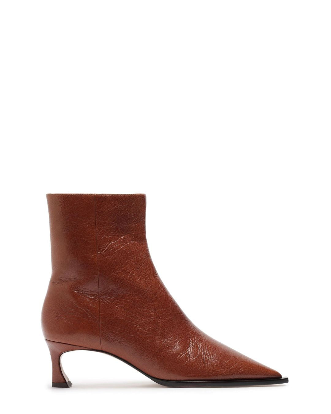 ALEXANDRE BIRMAN Myra Leather Boots in Brown