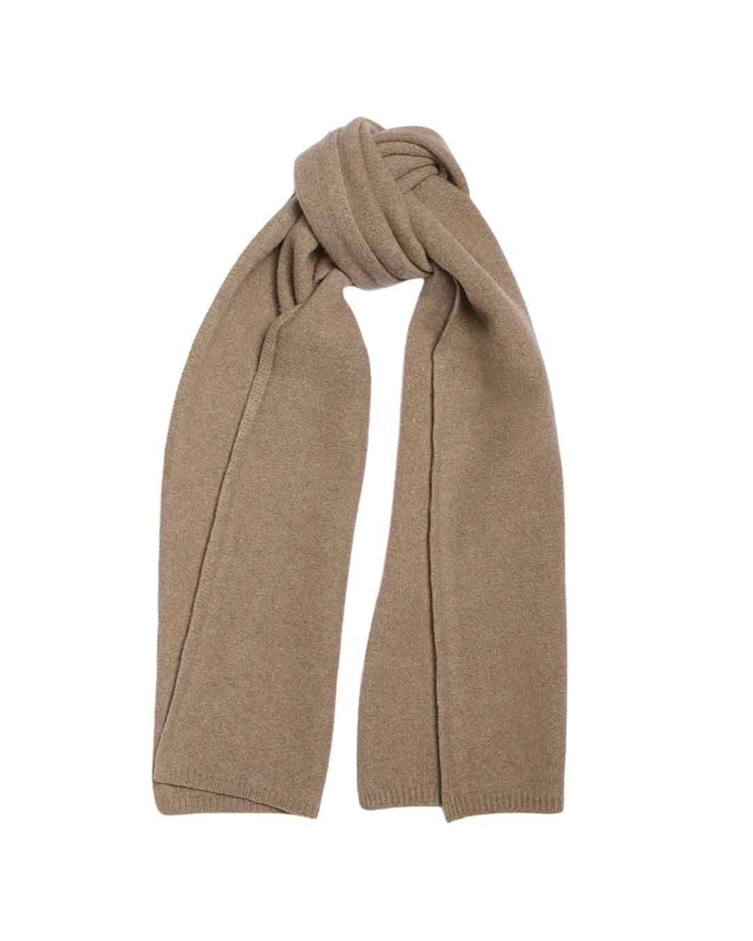 &DAUGHTER Brea Blanket Scarf in Dark Natural