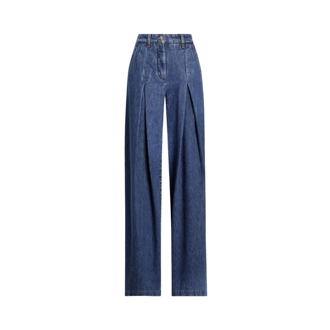 DOLCE & GABBANA 5-pocket Denim Trousers in Multicolor