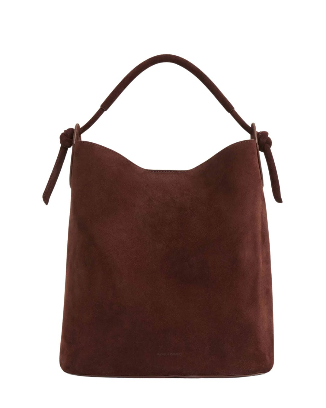 MANSUR GAVRIEL Fortuna Bucket in Chocolate Suede