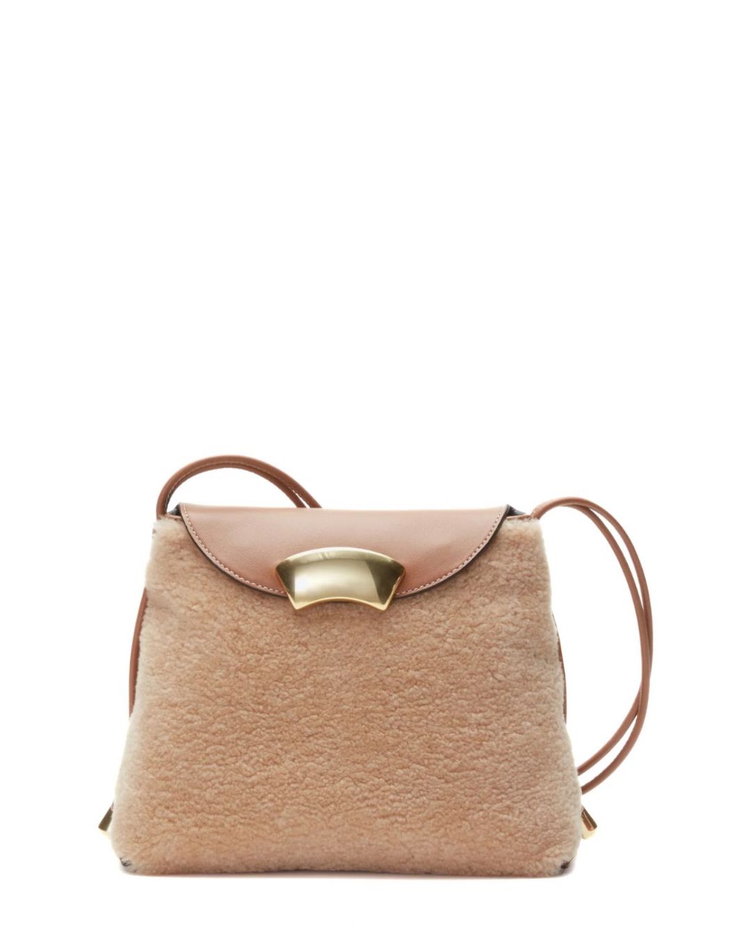 3.1 PHILLIP LIM ID Petite Soft Shoulder Bag in Ivory/Camel