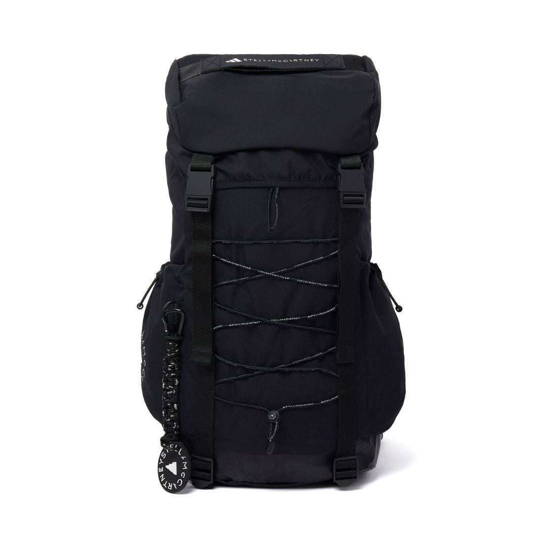ADIDAS BY STELLA MCCARTNEY Logo Hiking Backpack in Black/White