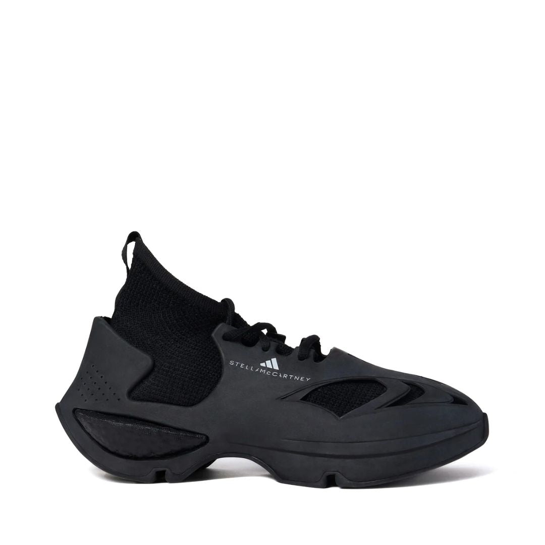 ADIDAS BY STELLA MCCARTNEY TrueLife Primeknit Lifestyle Trainers in Core Black