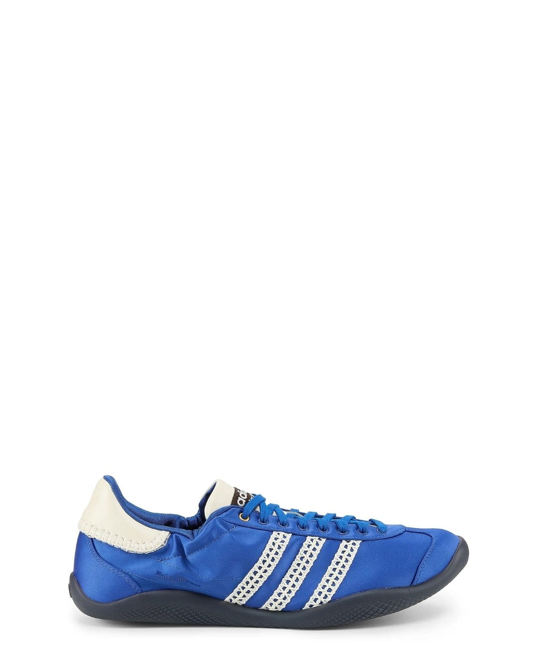 ADIDAS ORIGINALS x WALES BONNER Karintha Satin Low-Top Sneakers - Blue/Off-white