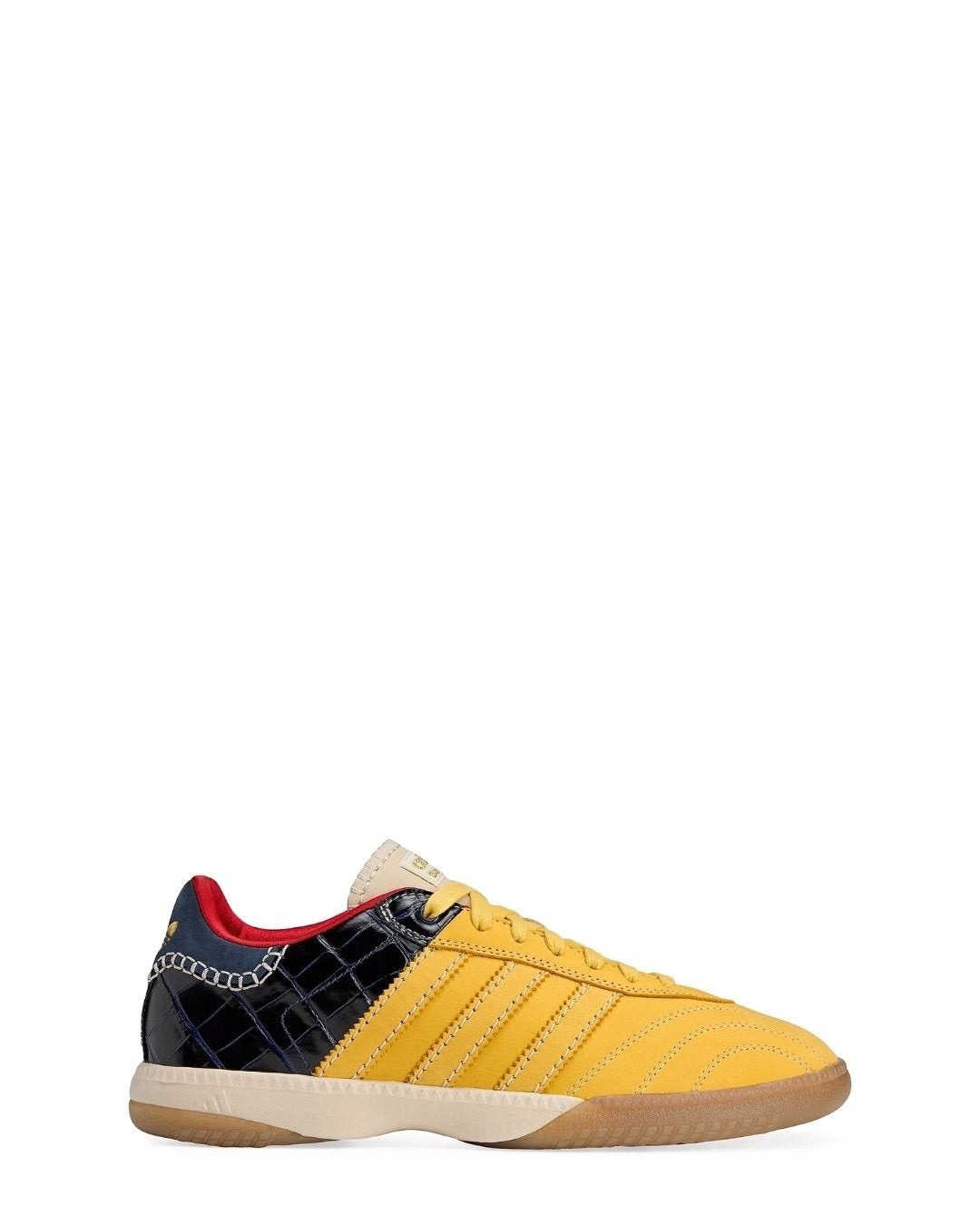 ADIDAS ORIGINALS x WALES BONNER Samba Suede Sneakers - Yellow/Blsck