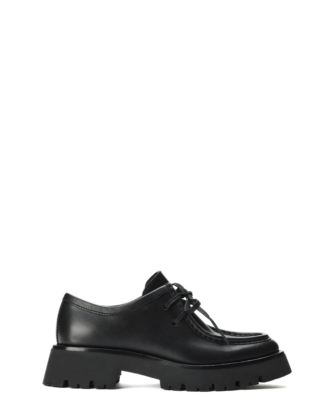 ALEXANDER WANG Colt Lace-Up Loafer in Leather - Black