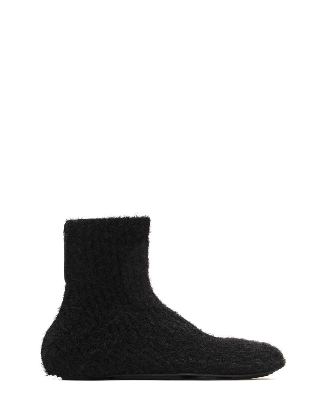 ALEXANDER WANG Felix Bootie with Faux Fur Lining - Black
