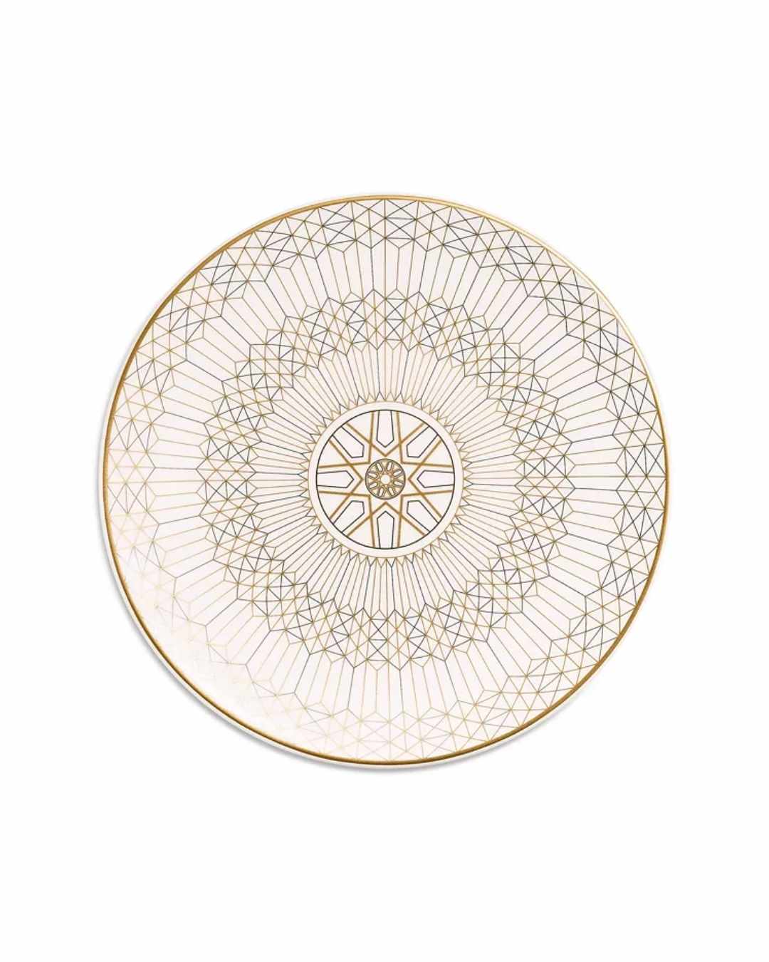 BACCARAT Arcadia Bread Plate - Gold