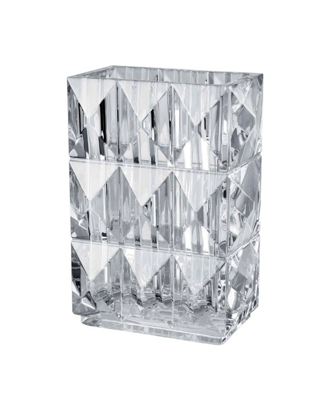 BACCARAT Louxor Rectangular Vase - Clear