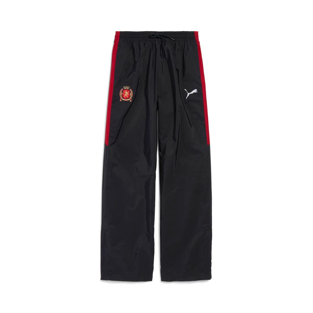 BALENCIAGA x PUMA Large Tracksuit Pants in Black/Red
