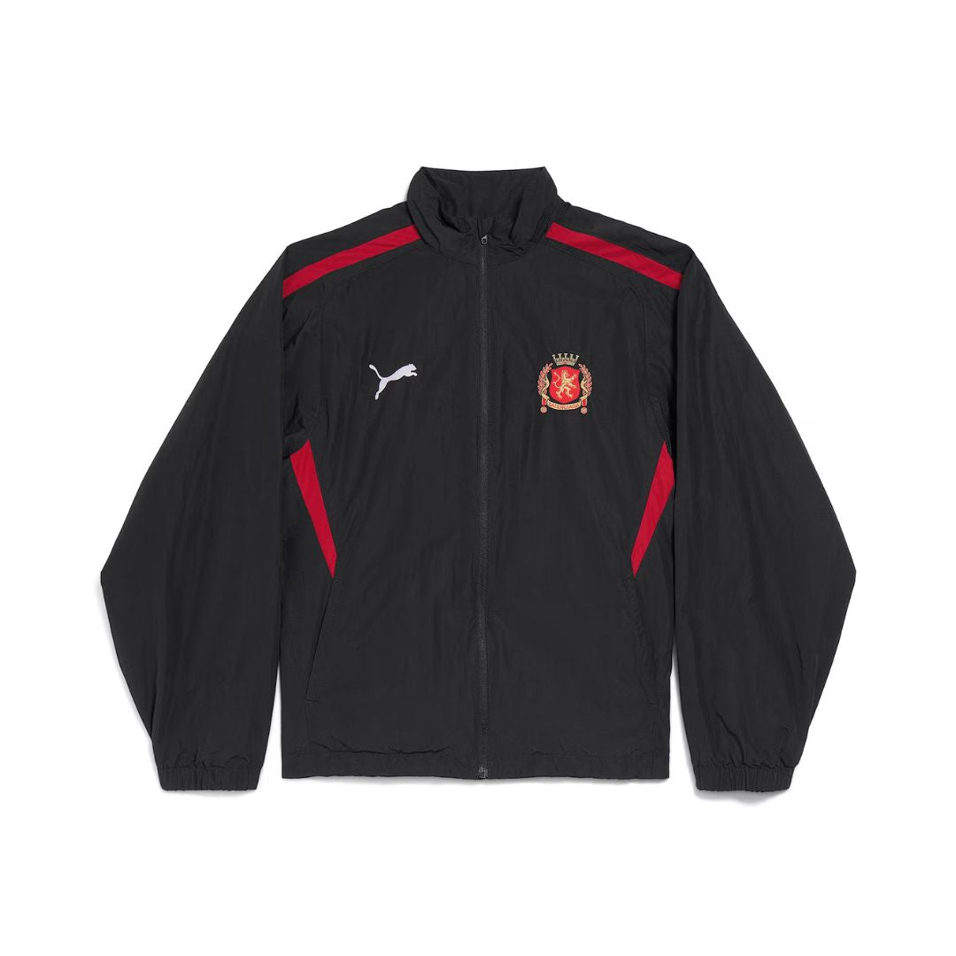 BALENCIAGA x PUMA Tracksuit Jacket in Black/Red