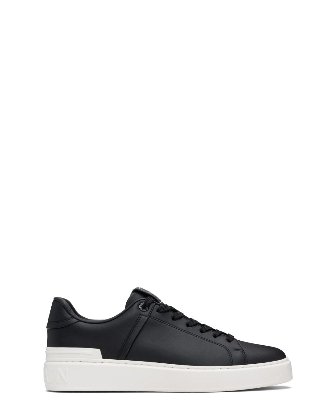 BALMAIN B-Court Sneakers - Black/White