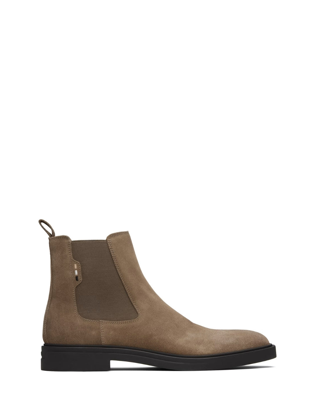 BOSS Suede Chelsea Boots - Medium Beige