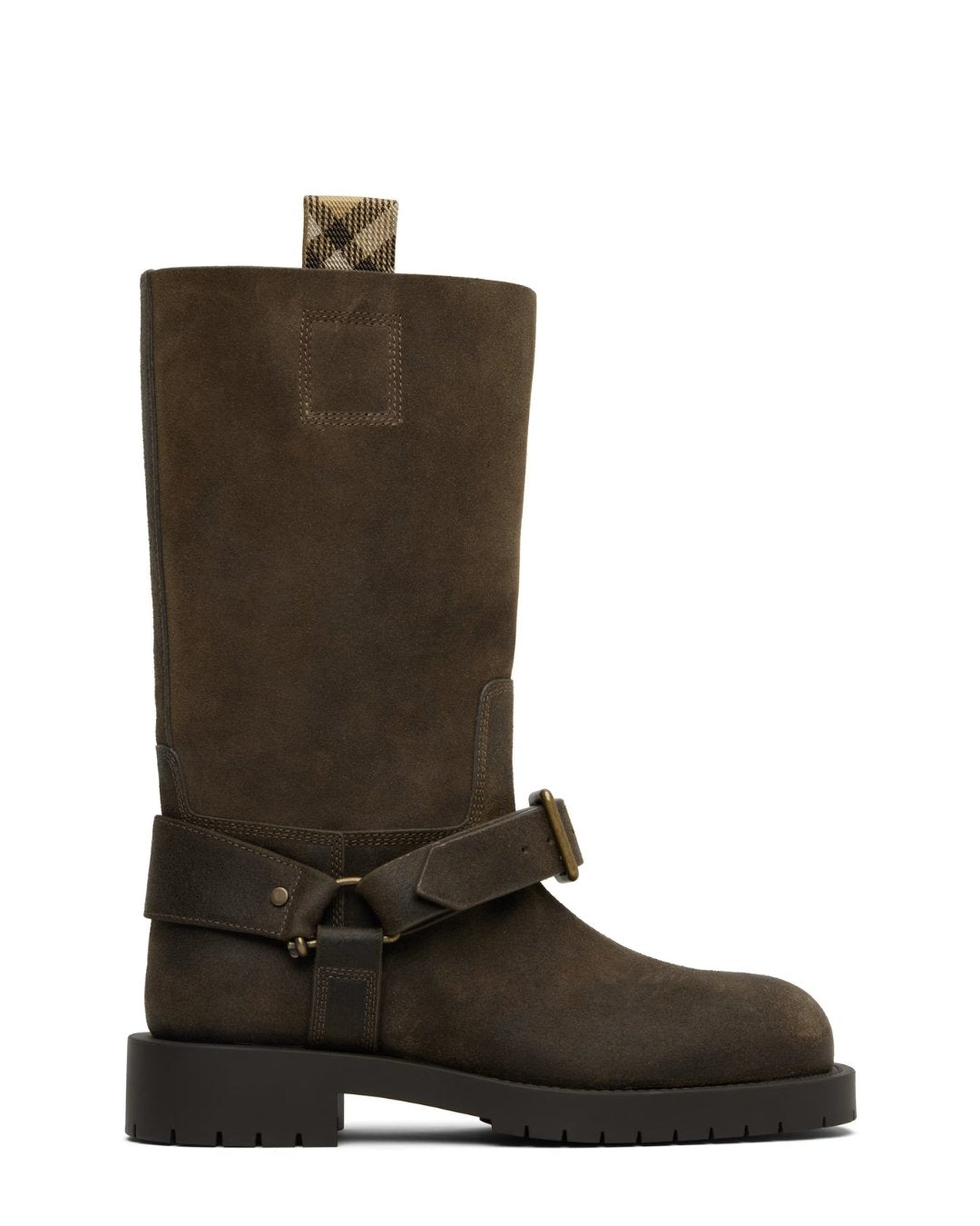 BURBERRY Suede Soft Saddle Low Boots​ - Loch