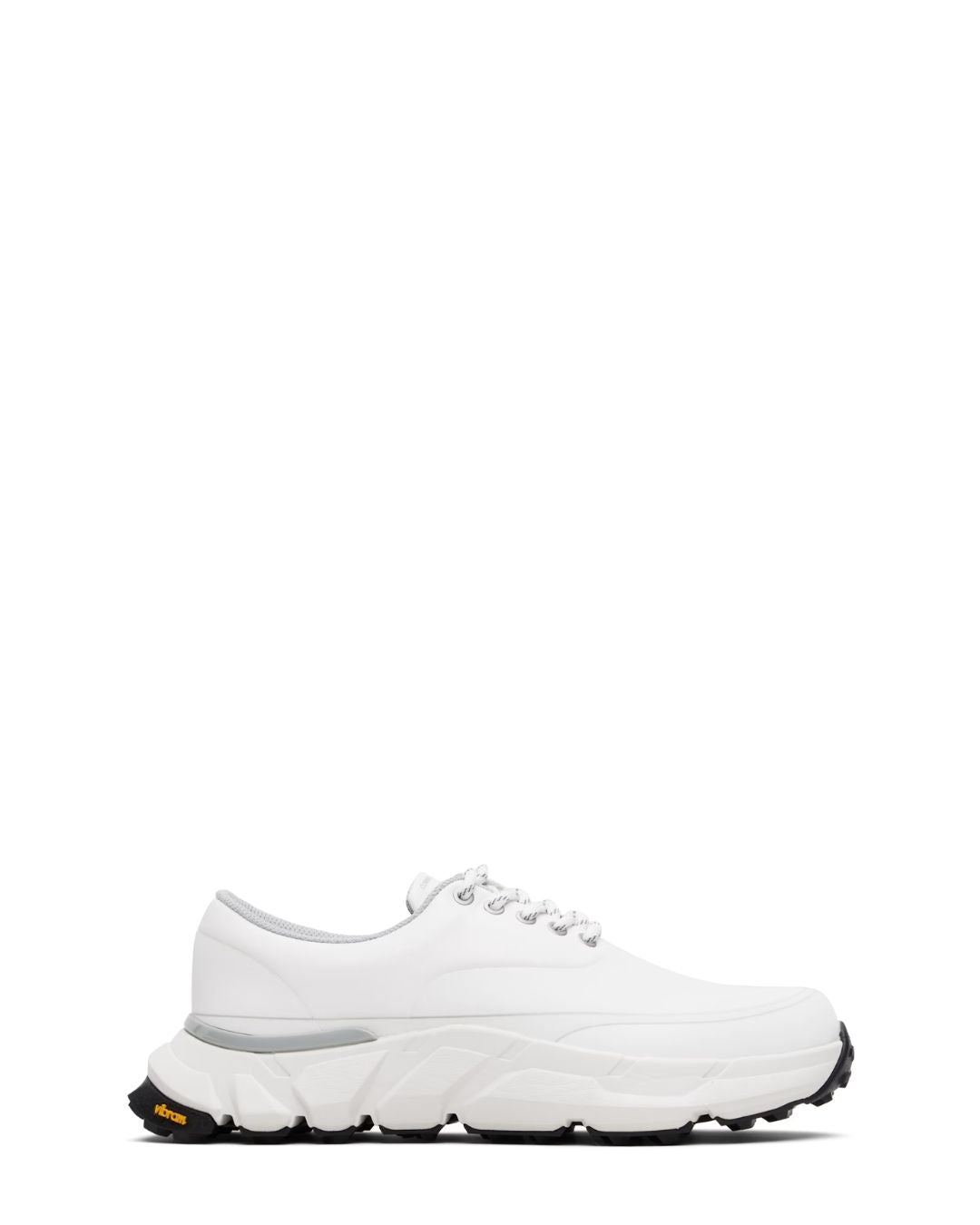 COMME DES GARÇONS HOMME Synthetic Leather Low Top Sneakers - White