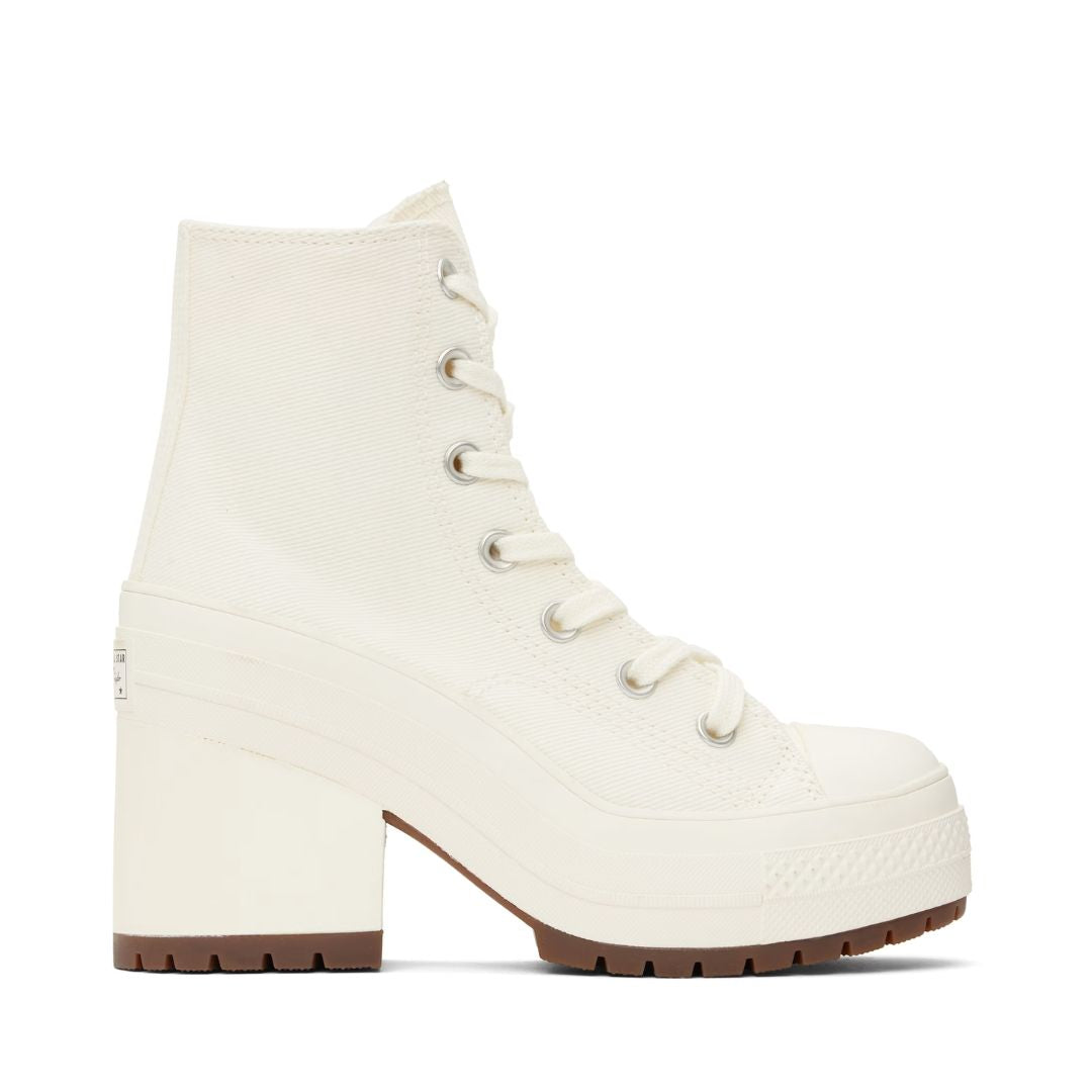 CONVERSE Chuck 70 De Luxe Heel High Top Sneakers in White