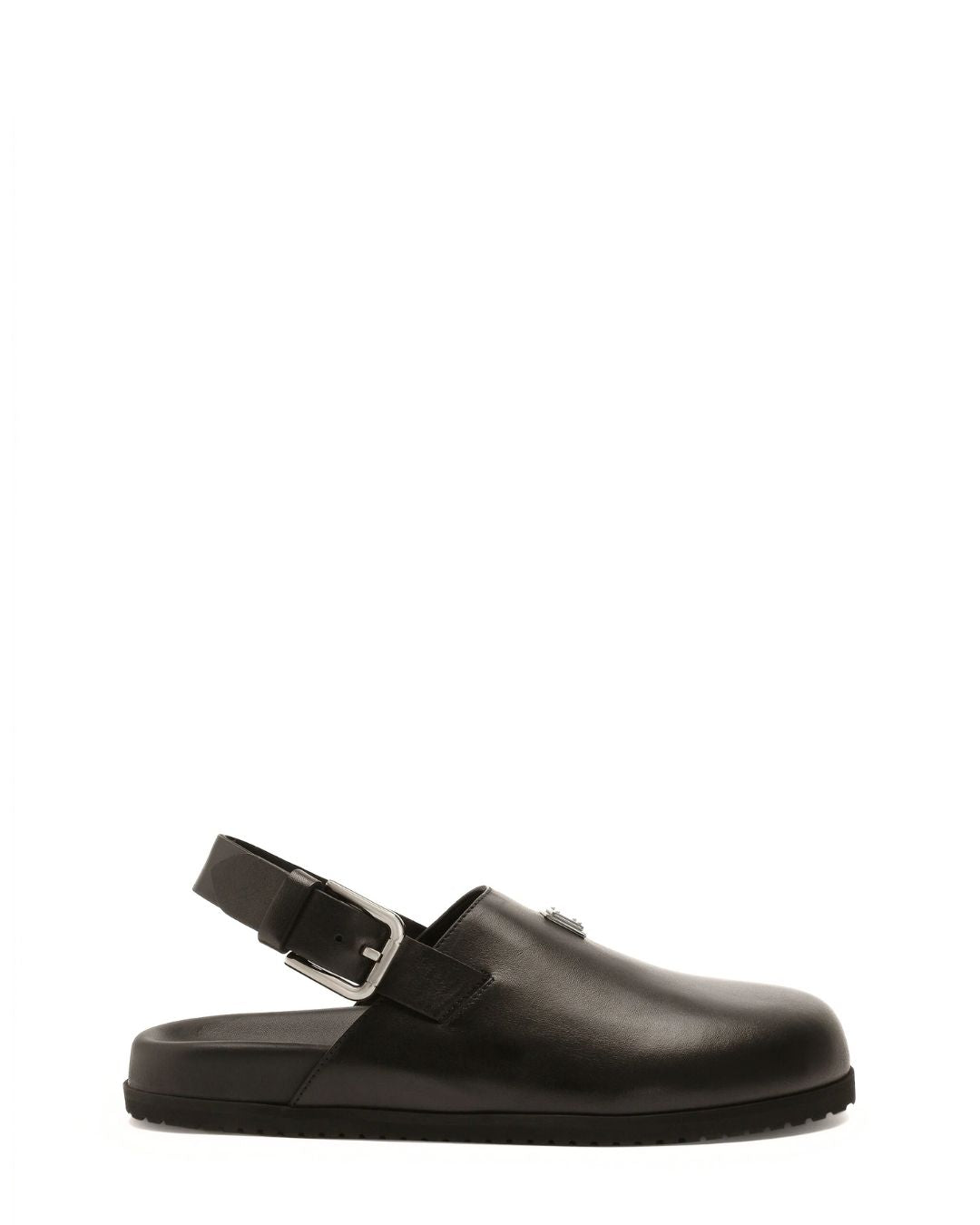 DOLCE & GABBANA Calfskin Mules - Black