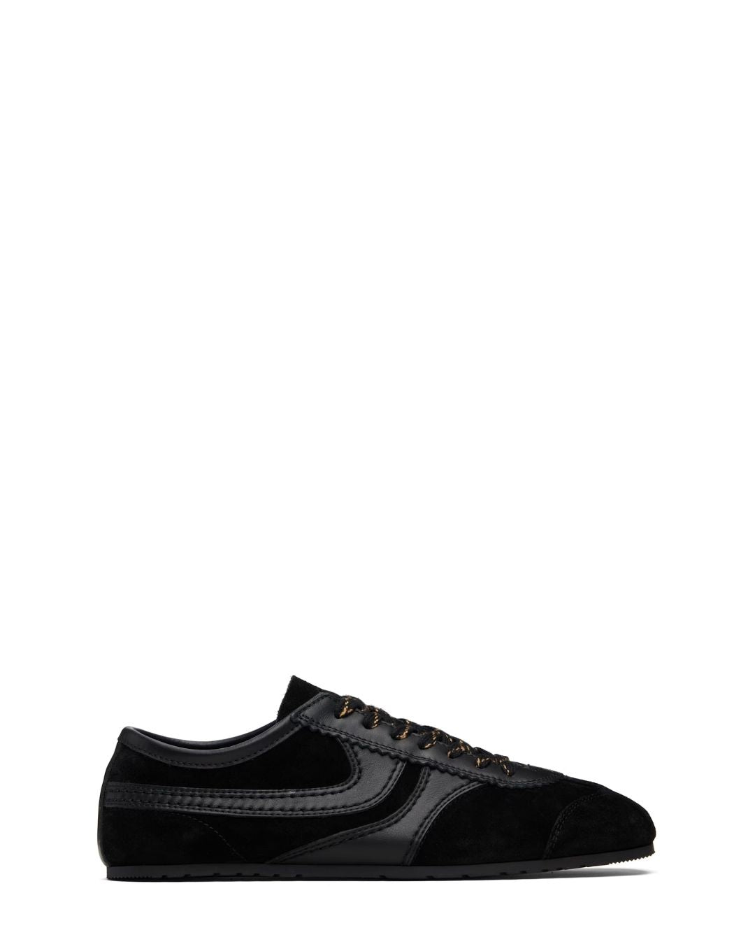 DRIES VAN NOTEN Suede Sneakers - Black