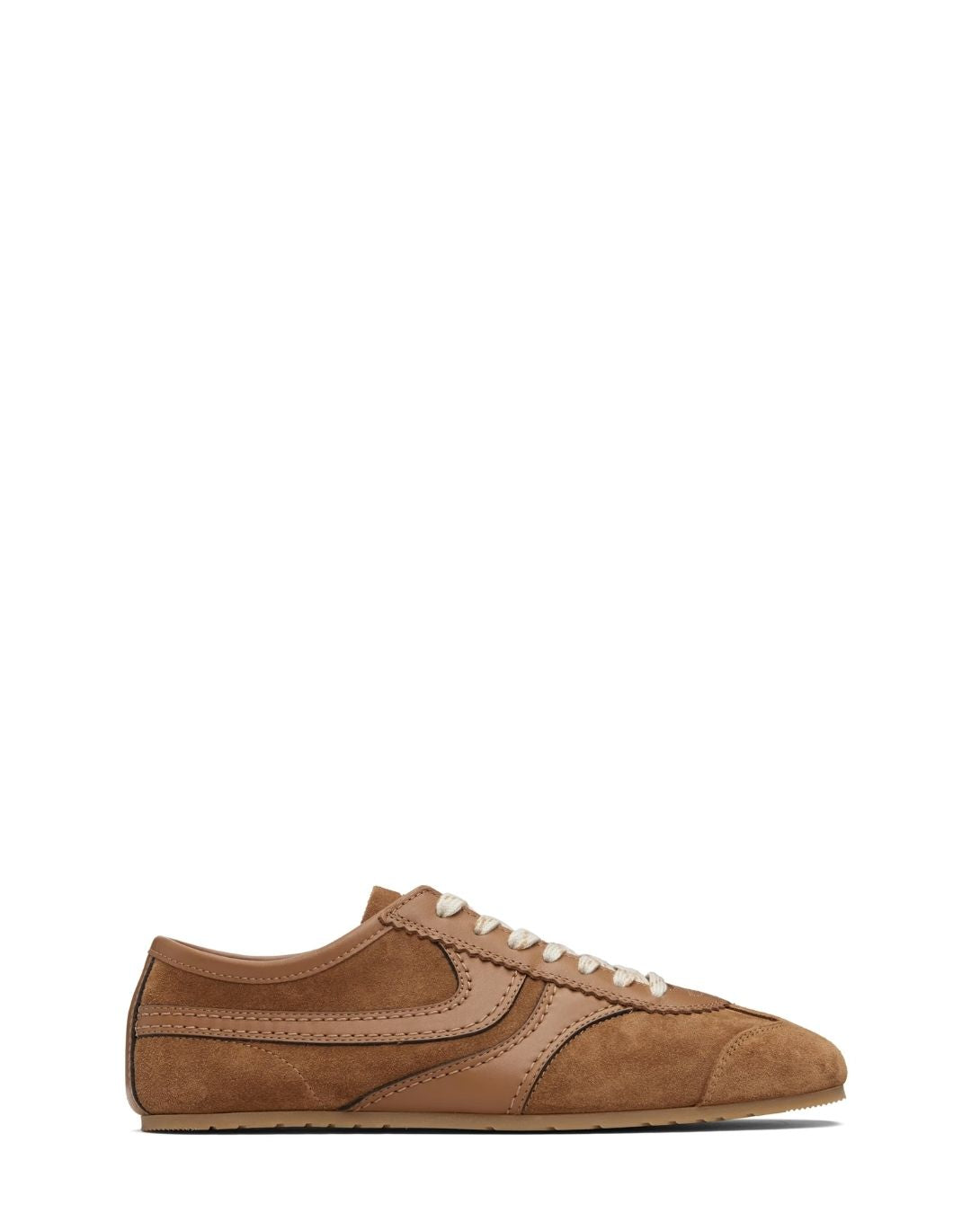 DRIES VAN NOTEN Suede Sneakers - Tan