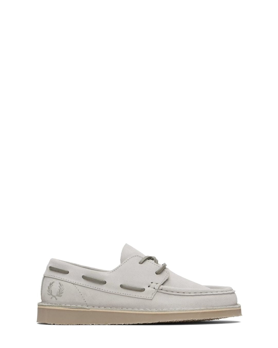 FRED PERRY Meaden Suede Boat Shoes - Taupe