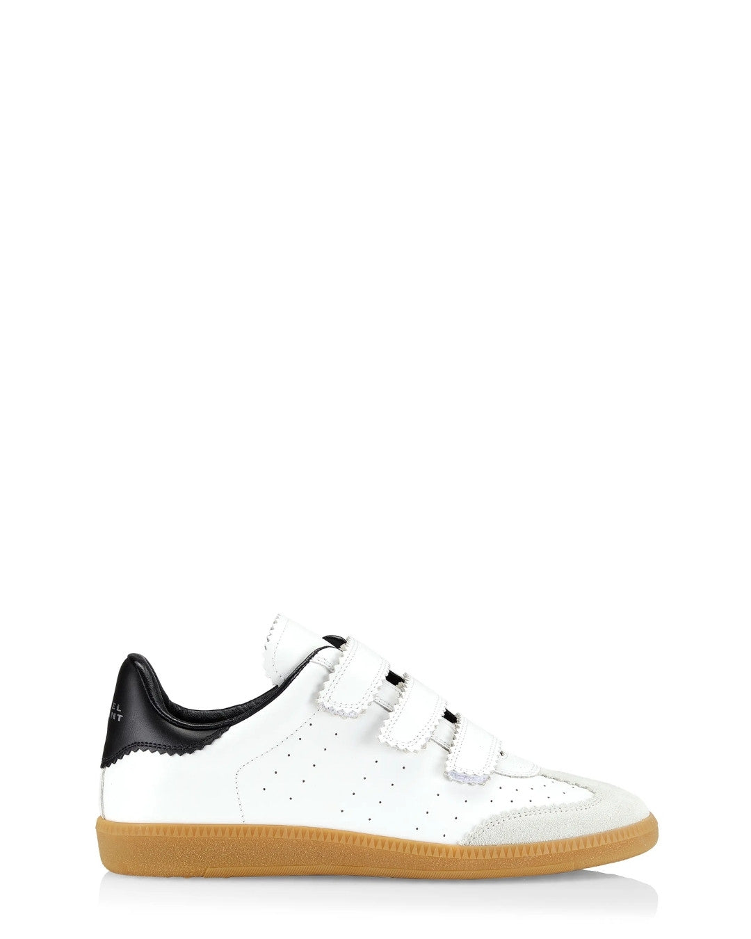 ISABEL MARANT Beth Leather Sneakers - White