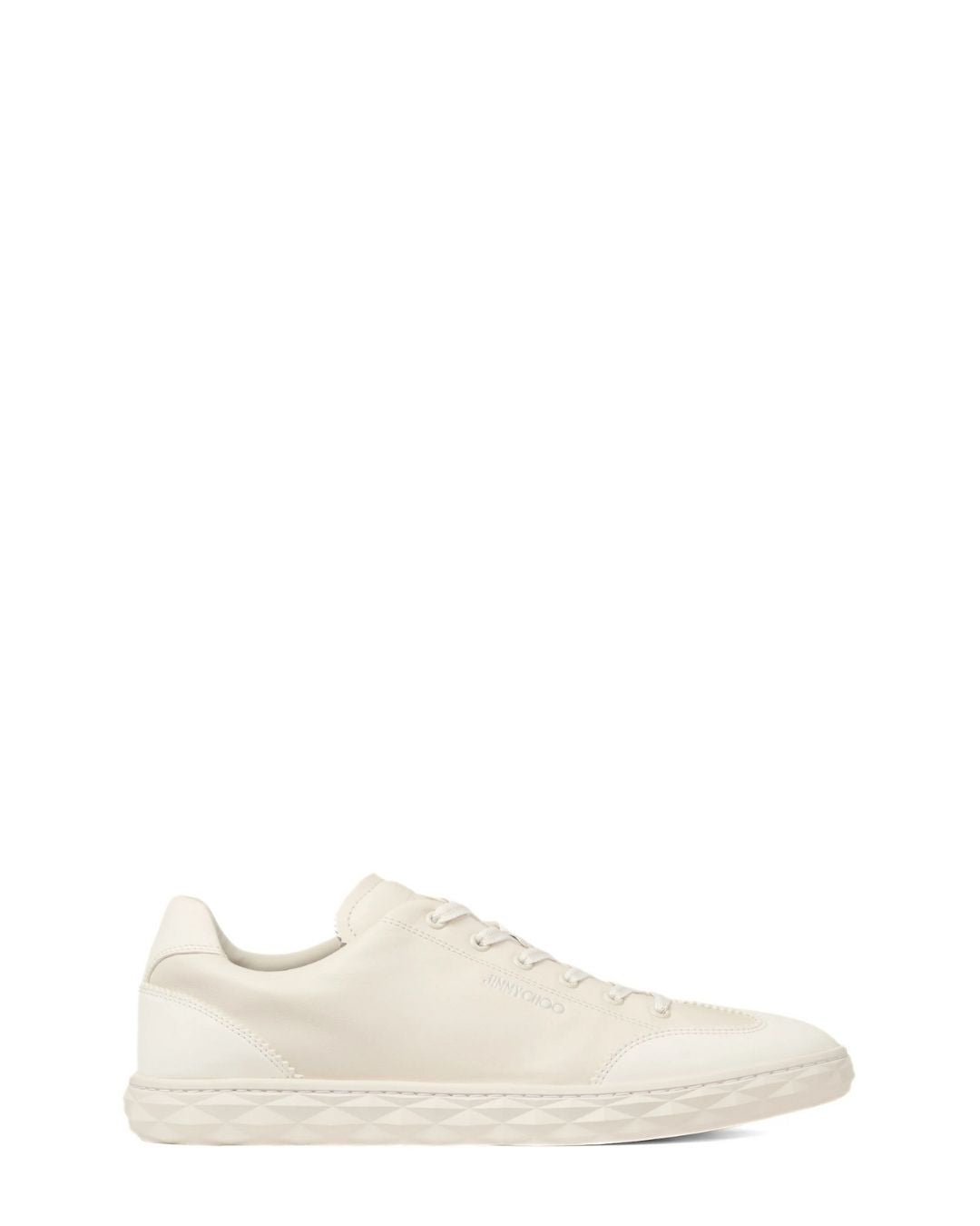 JIMMY CHOO Diamond Light Flex M Leather Trainers - V Latte