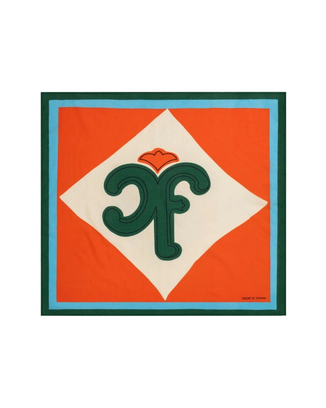 MOTHER x CHLOE FINEMAN The Tootsie Scarf - Clear For Takeoff