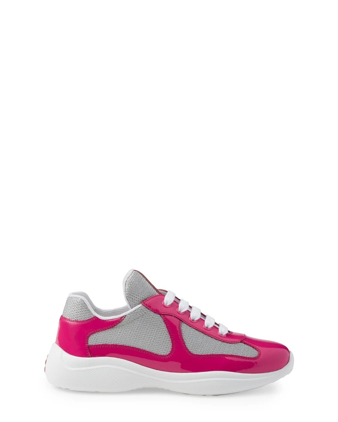 PRADA America's Cup Biker Fabric Sneakers - Pink