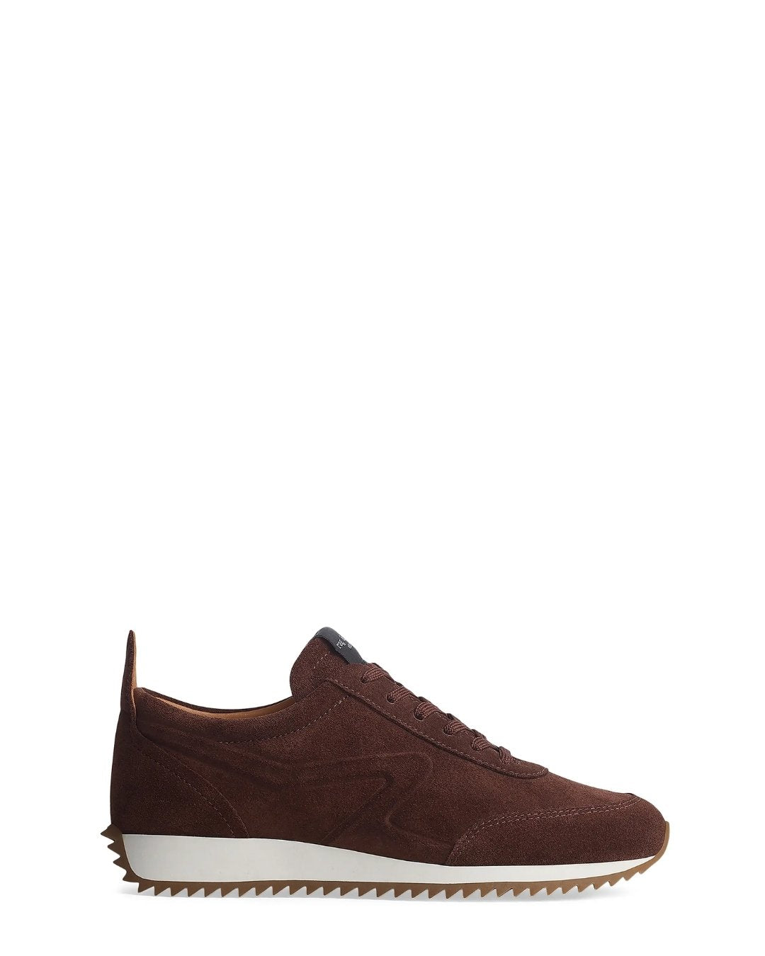 RAG & BONE Retro Runner Suede Low-Top Sneakers - Mocha