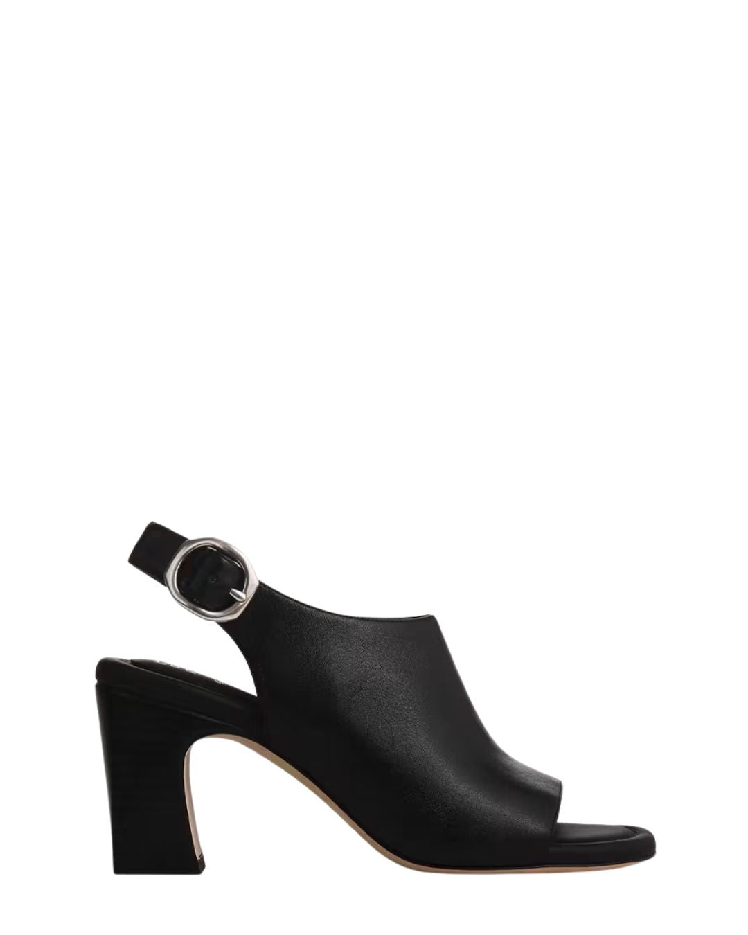 RAG & BONE Gigi Leather Slingback Sandals in Black