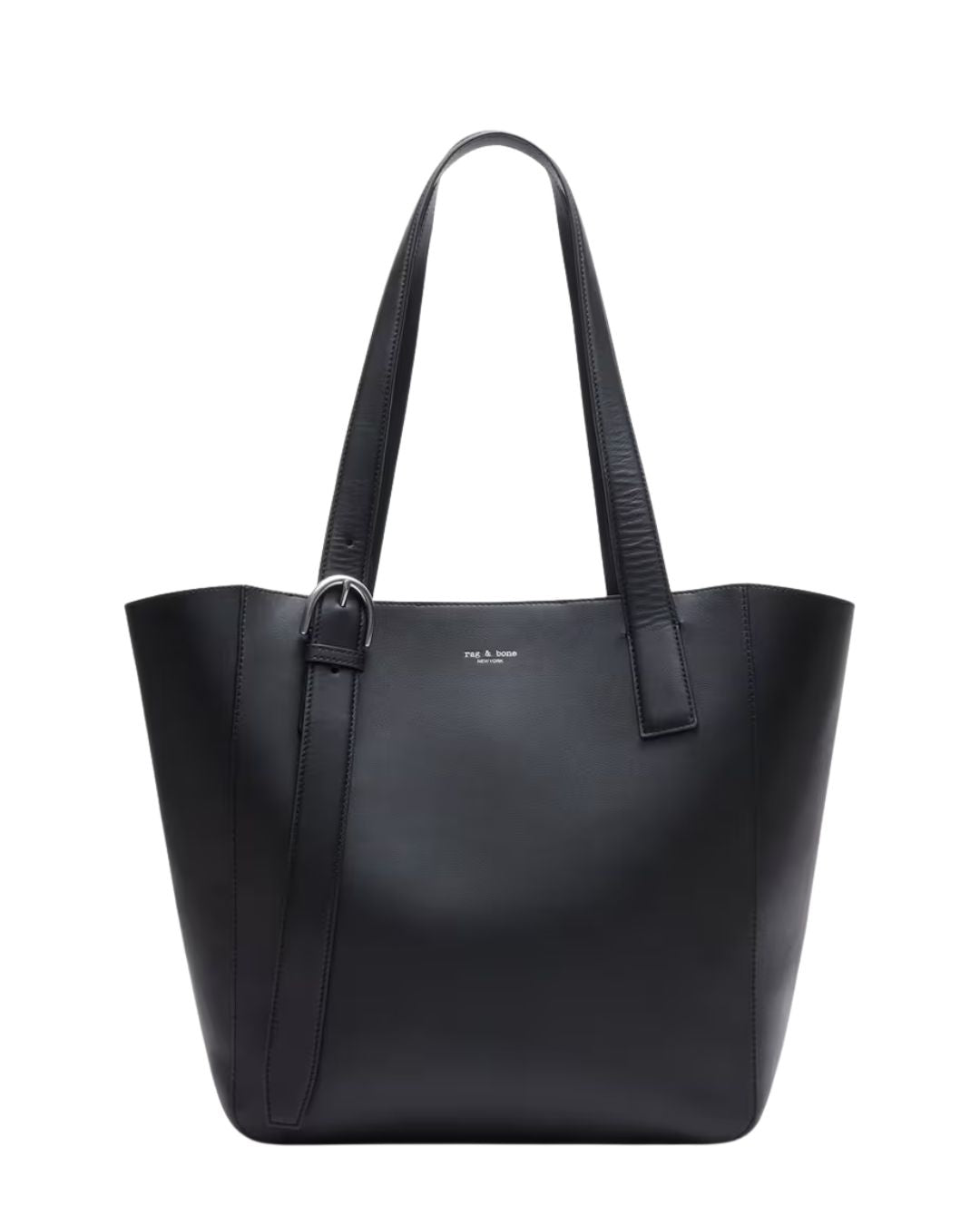 RAG & BONE Parker Leather Tote in Black
