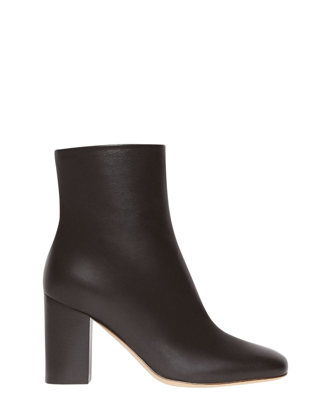 THEORY Ankle Boot in Smooth Leather in Cacao