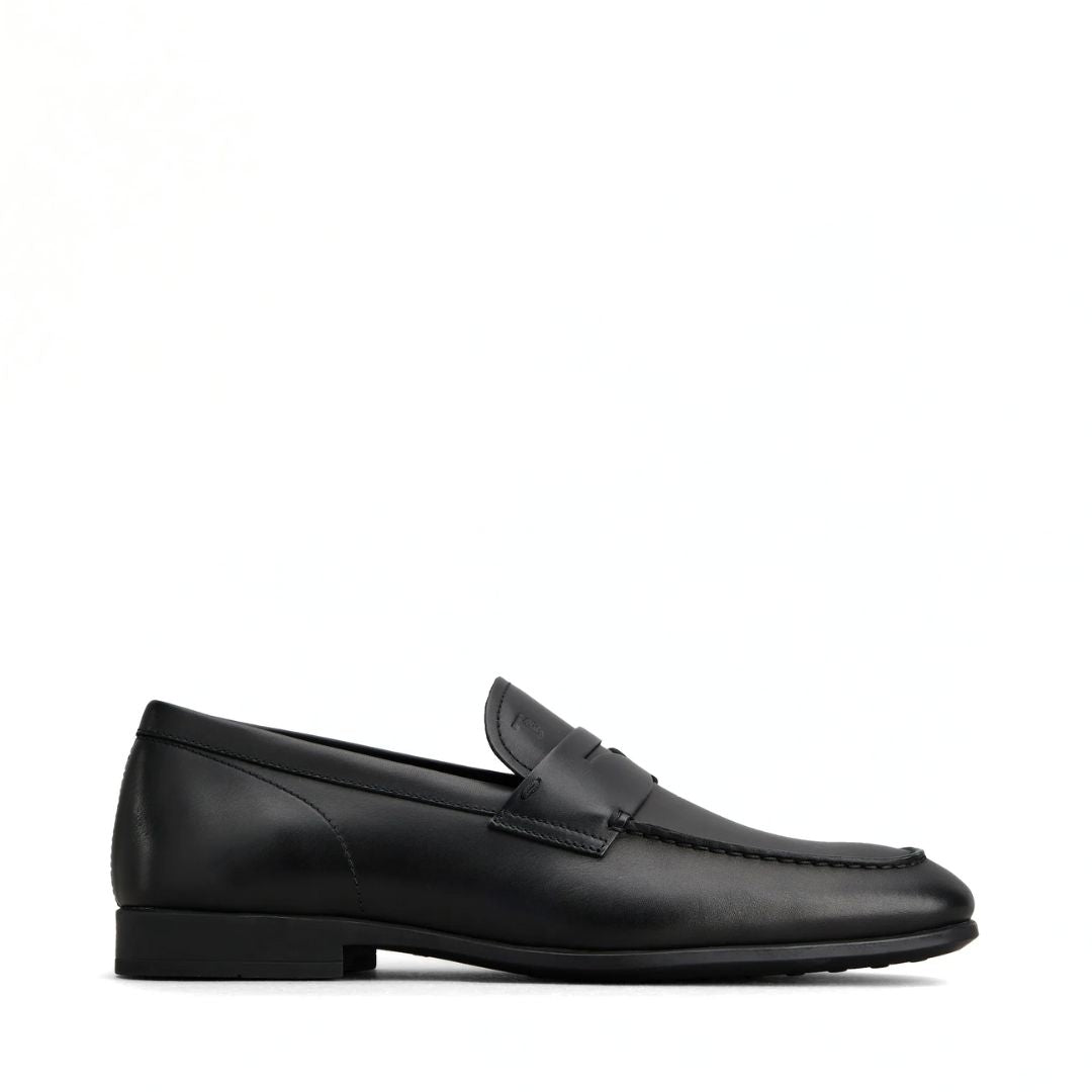 TOD'S Loafers in Leather in Black