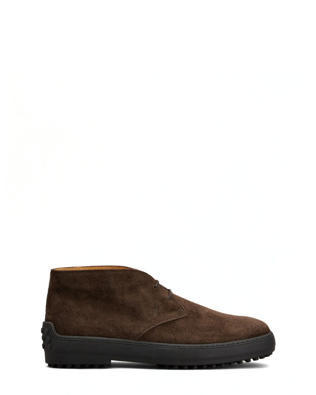 TOD'S Winter Gommino Desert Boots in Suede - Brown