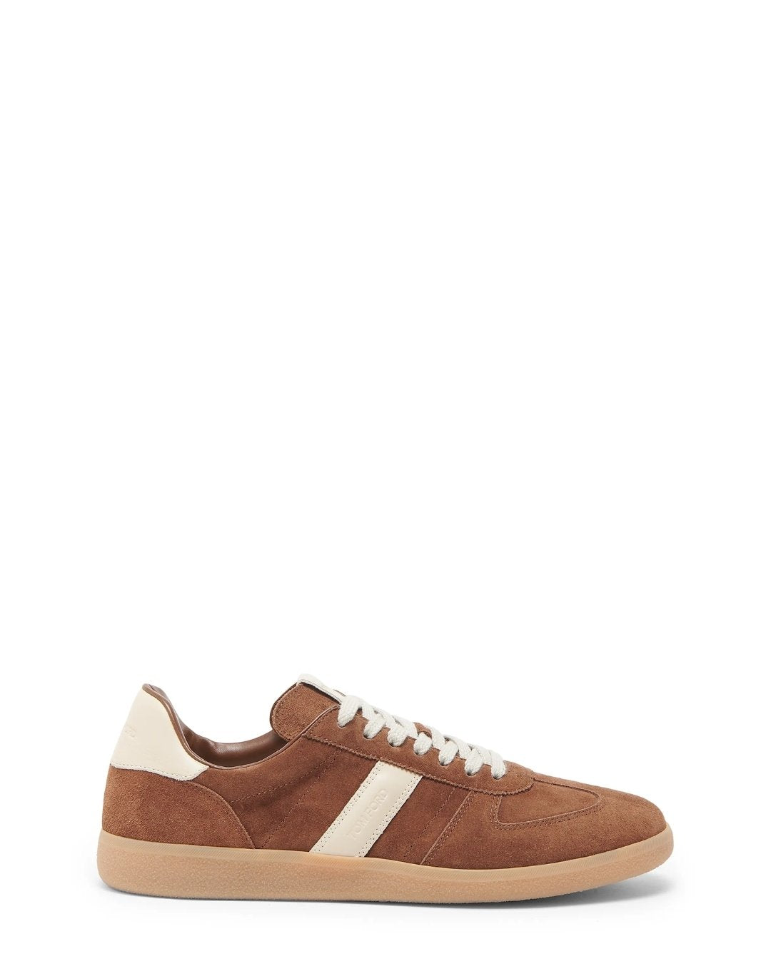 TOM FORD Archer Suede Sneakers - Tobacco Amber